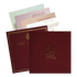 Maroon Ganesha Wedding Invitation-King of Cards