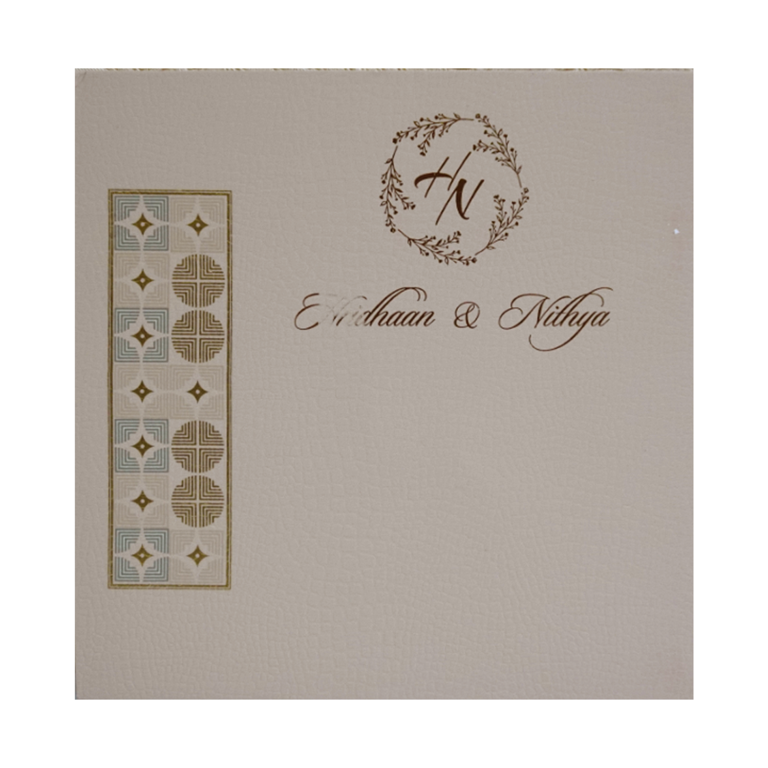 Carnation Pink Textured Single Card-King of Cards