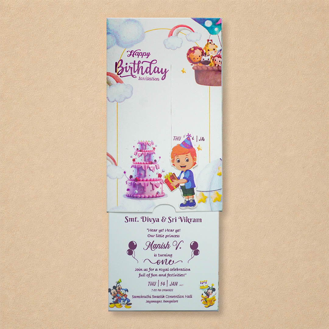 White Boy Birthday Card-KNKRL112
