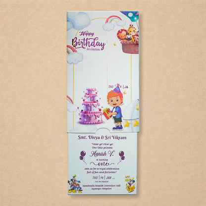 White Boy Birthday Card-KNKRL112