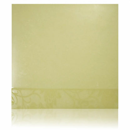 Gorgeous Green Shading With Blossom Theme Wedding Card - KND8002G