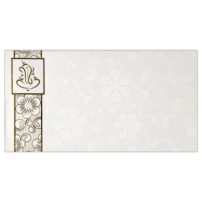 Invitation Card - Sheer White Invitation Card-KNK1010