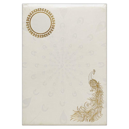 Invitation Card - Exotic &amp; Elegant Peacock Invitation Card-KNK1223