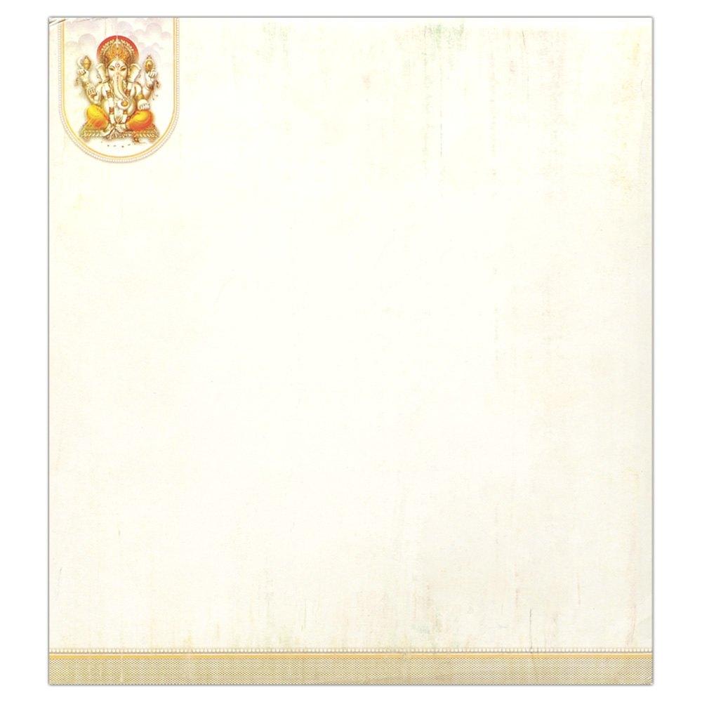 Ratha Krishna Multi Coloured Invitation Card