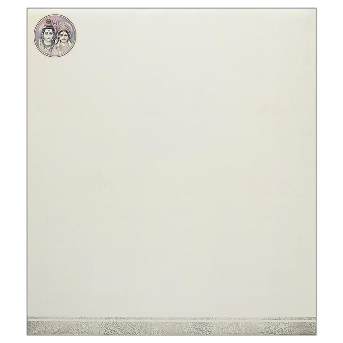 Siva Parvathi Design Marriage Invitation Card-King of Cards