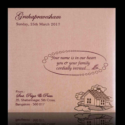 Invitation Card - KNK1640