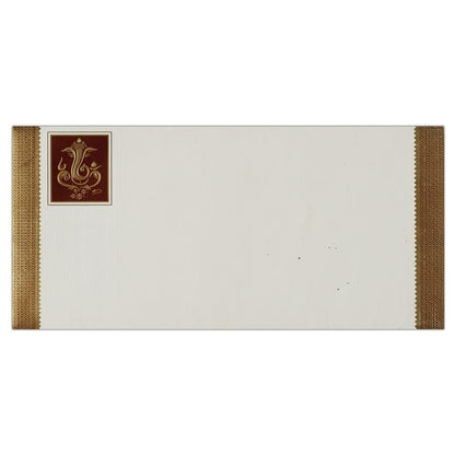 Invitation Card - Designer Maroon and Golden Invitation Card-KNK1846