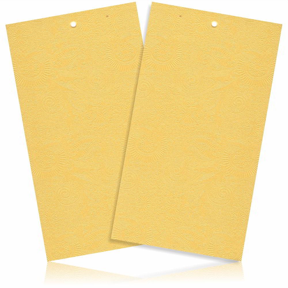 Gold Embossed Invitation Card-KNK1990