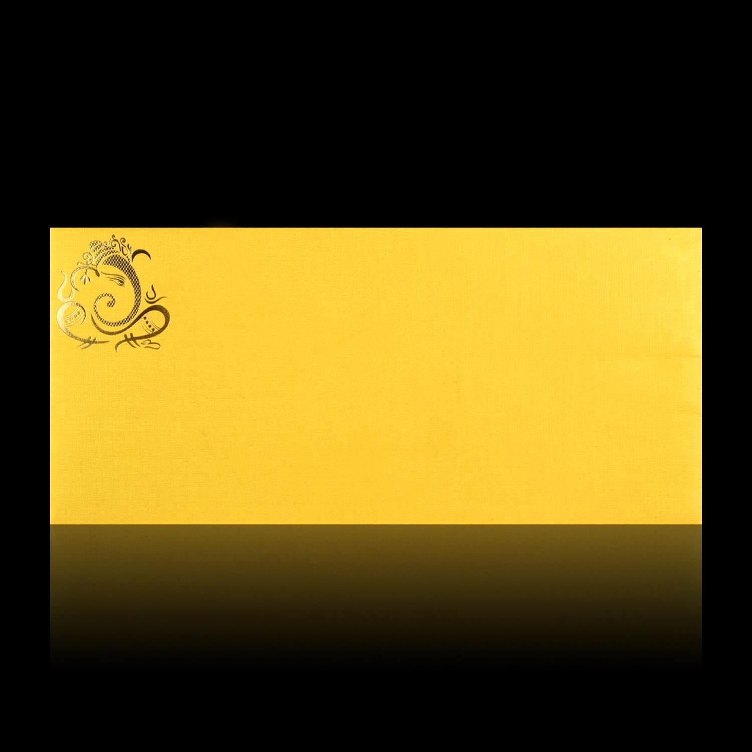 Gold Peacock Design Personal Card