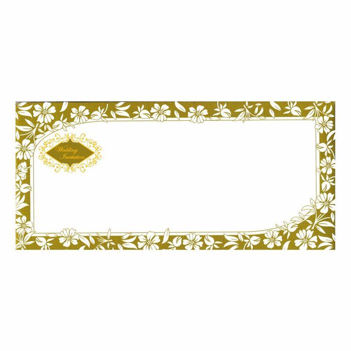 Green Golden Invitation Card-King of Cards