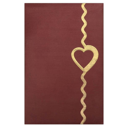 Invitation Card - Heart Shaped Personal Wedding Invitation-KNK2156