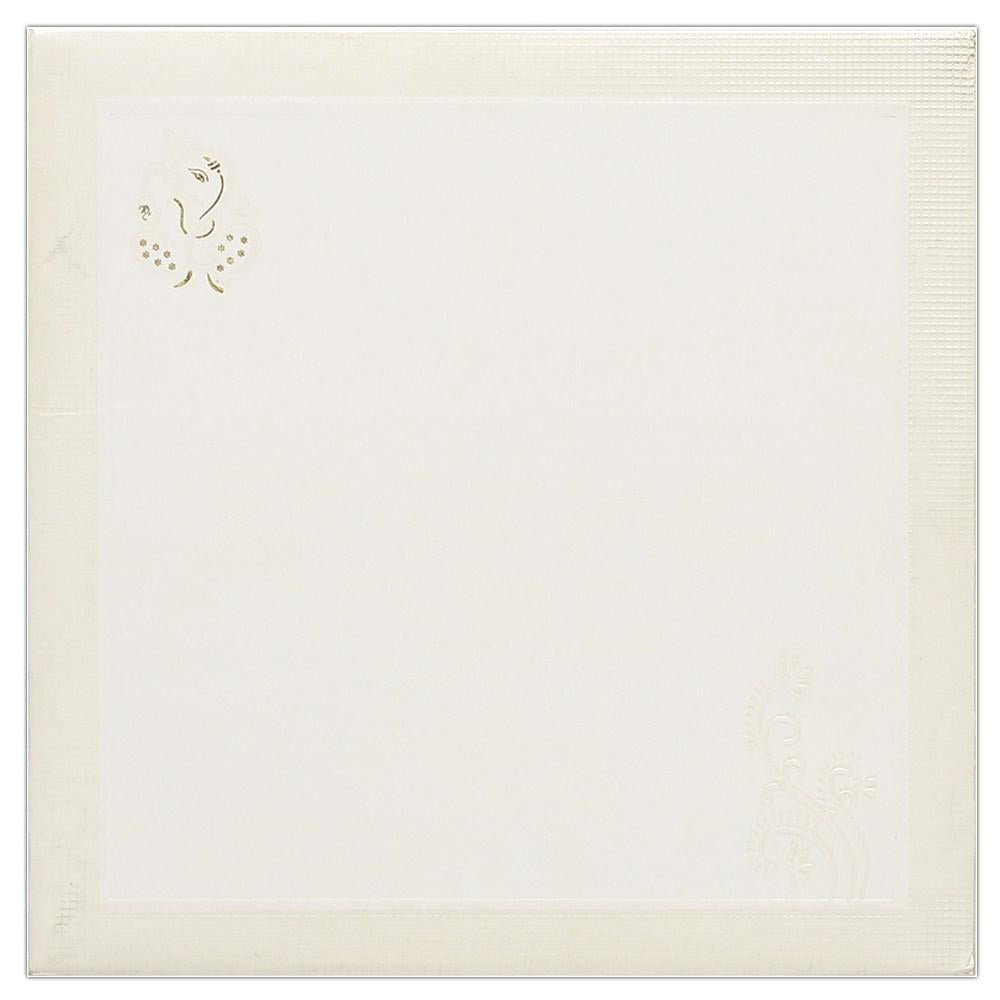 Invitation Card - Ganesha Gold Multi Ceremony Invitation Card-KNK2205