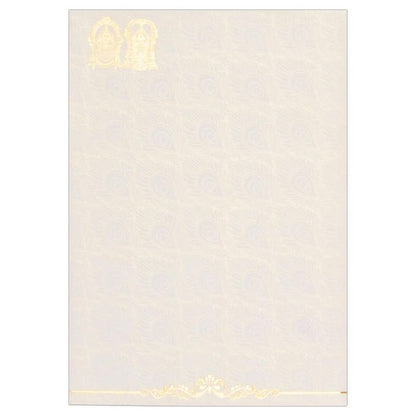 Balaji Padmavathi Blessed Wedding Card-KNK2416-King of Cards