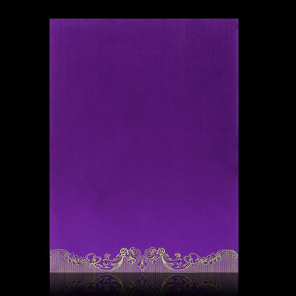 Violet Wedding Card-KNK2491