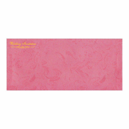 Pink Wedding Invitation Card