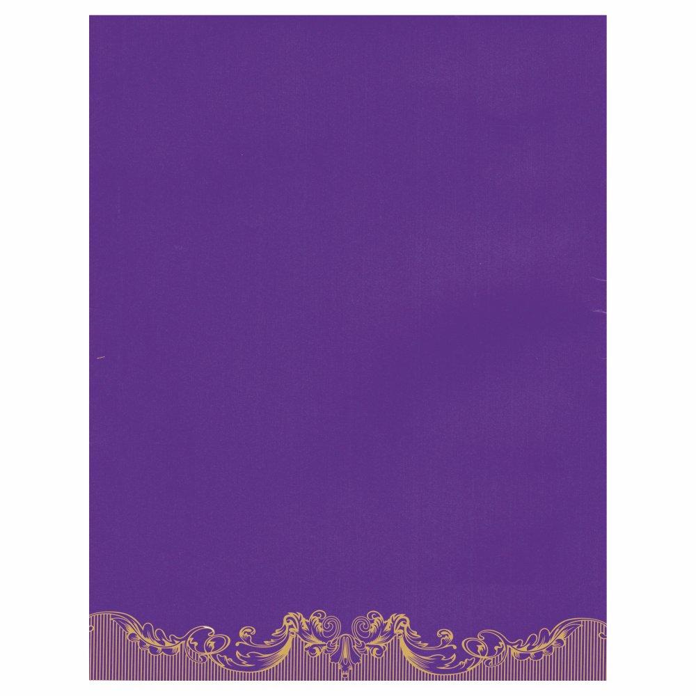 Royal Blue Shading With Gold Foiling Ganesha Wedding Card