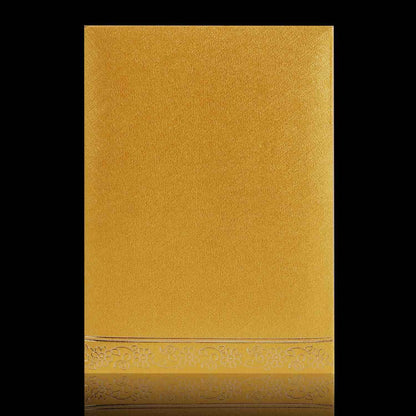 Beautiful Brown Shading With Flower Design Personal Card - KNK30251