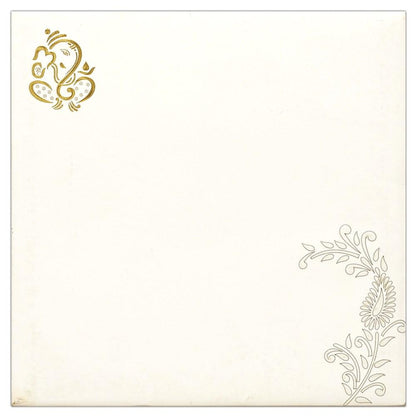 Invitation Card - All Ceremony Vinayak Invitation Card-KNK3027