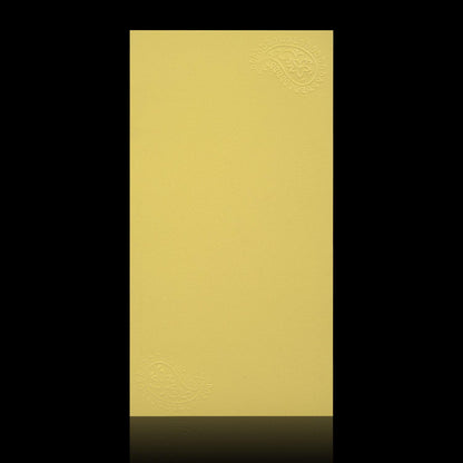 Alluring Gold Shading Single Sheet Wedding Card-KNK30340