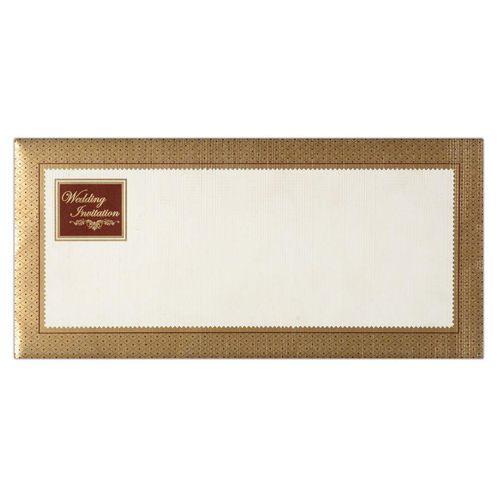 Invitation Card - Horizontal Wedding Invitation Card-KNK3176