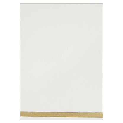 Dazzling White Shading Single Sheet Wedding Card