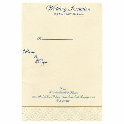 Invitation Card - KNK3401