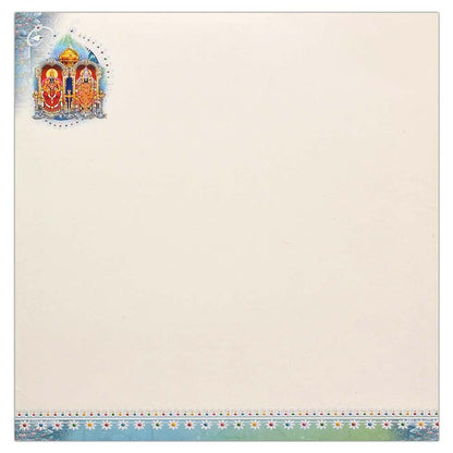 Invitation Card Lord Ganesh and Balaji Alamelu multicolored invitation Card