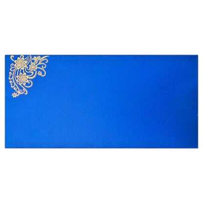 Classic Violet Shading With Floral Theme Wedding Card - KNK4181-King of Cards