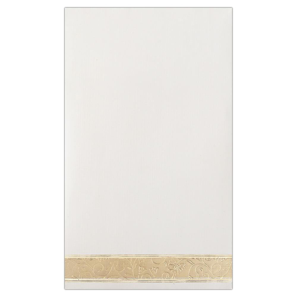 Invitation Card - Royal White-Gold Wedding Invitaion Card-KNK4193