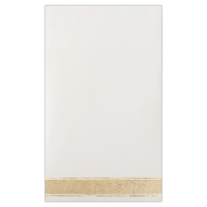 Invitation Card - Royal White-Gold Wedding Invitaion Card-KNK4193