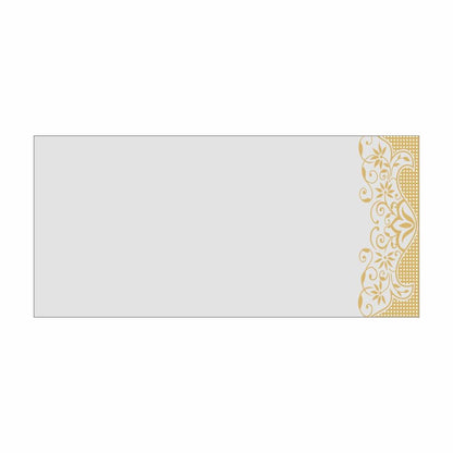 Blue Ganesha Invitaton With Gold Design-KNK4747