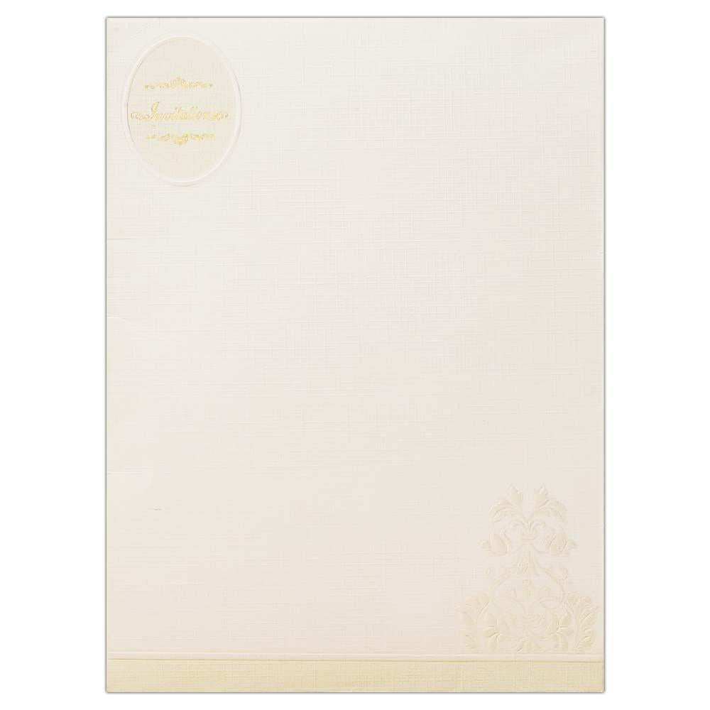 Invitation Card - Soothing Wedding Invitation Card-KNK4891