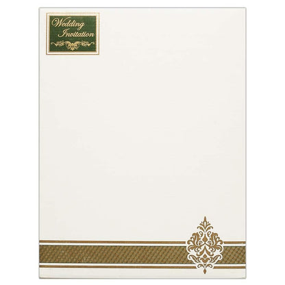 Invitation Card - Traditional Wedding Invitation Card-KNK4945