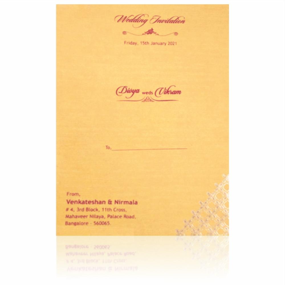Red Invitation Card
