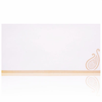 Blue Ganesha Card With Gold Foiling-KNSPC315