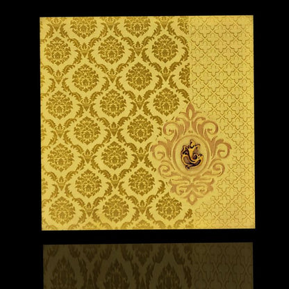 Attractive Light Green Shading With Designer Invitation Card - KPBN2330-King of Cards