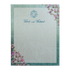 Blue Floral Box Invitation Card-King of Cards
