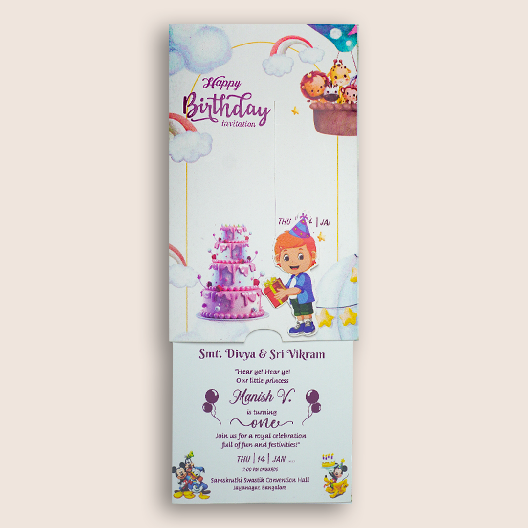 White Boy Birthday Card-KNKRL112