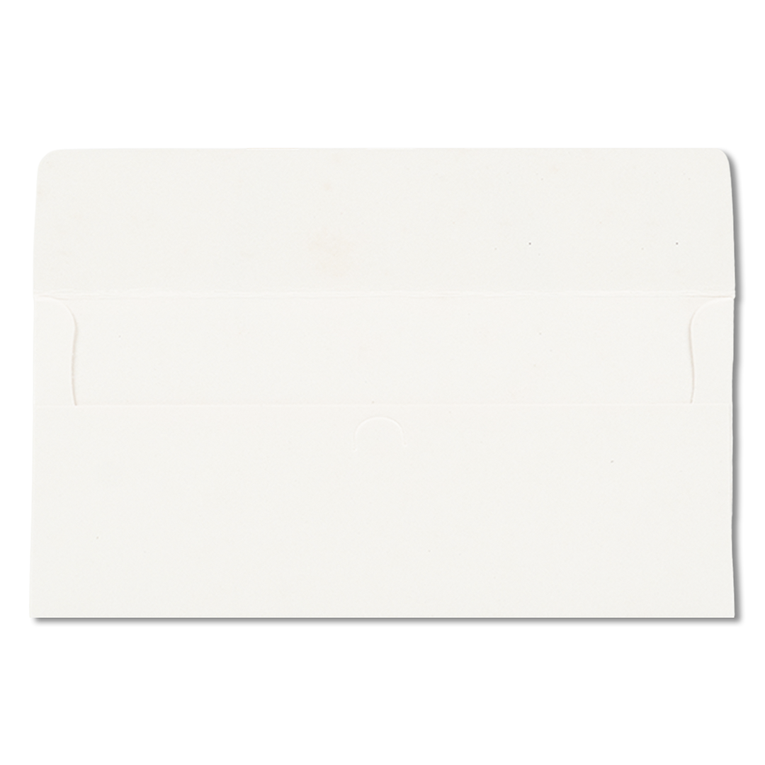White Patola Print Money Envelope - KJTSMEG10