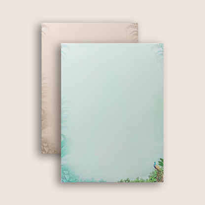 Cream Royal Bride Groom Padded Wedding Card - KAA05690