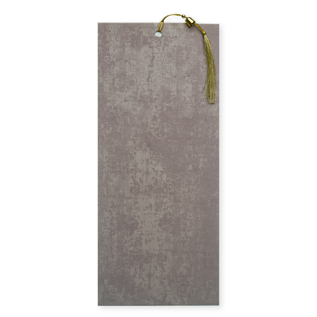Lavender Single Sheet Wedding Card- KNPD1304