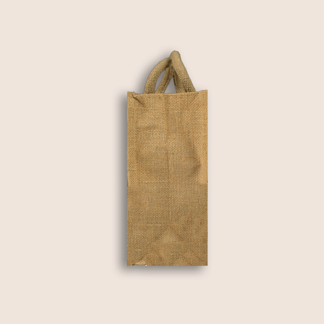Beige Jute Treats &amp; Delights Gift Bag - KLGH0070