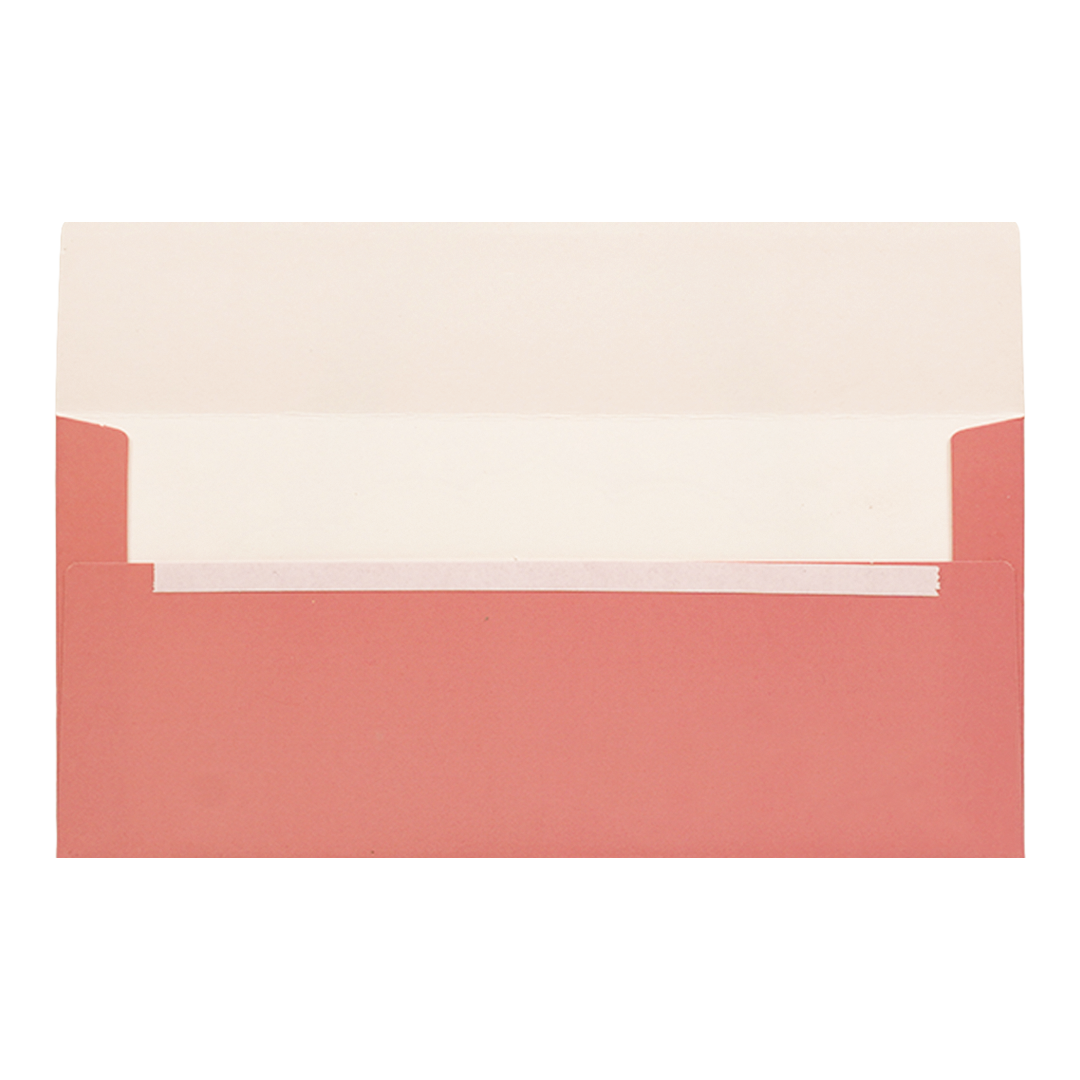 Red Floral Kamadhenu Money Envelope - KRCE6100