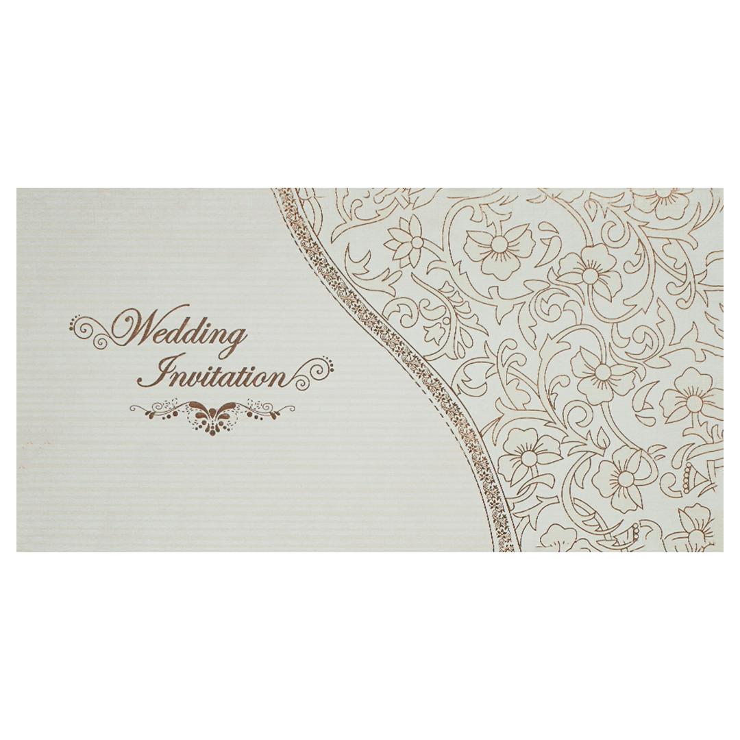 Invitation Card - Beautiful Christian Wedding Invitation-KNK2390
