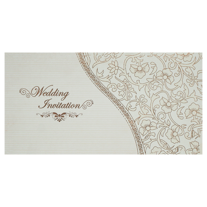 Invitation Card - Beautiful Christian Wedding Invitation-KNK2390