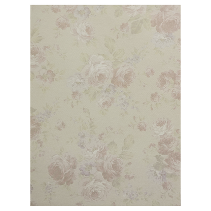 Cream Floral Laser-cut Wedding Card - KSH73220