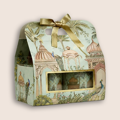 Peacock Palace Return Tin Gift-GNT9915
