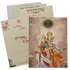 Rama Sita Traditional Padded Wedding Card - KSH72350