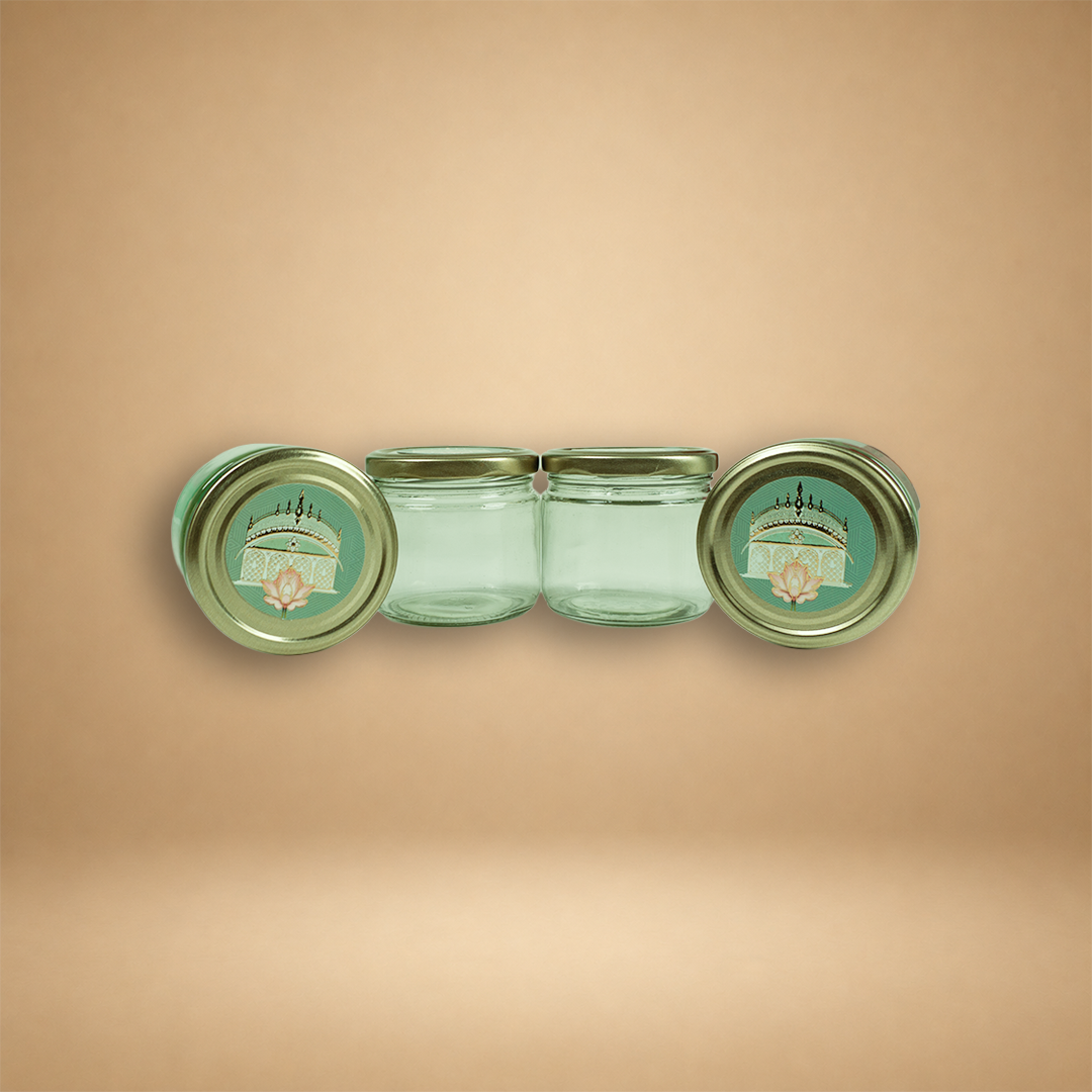Green Lotus Royal Palace Luxury Sweet Jar Box - KBX27018