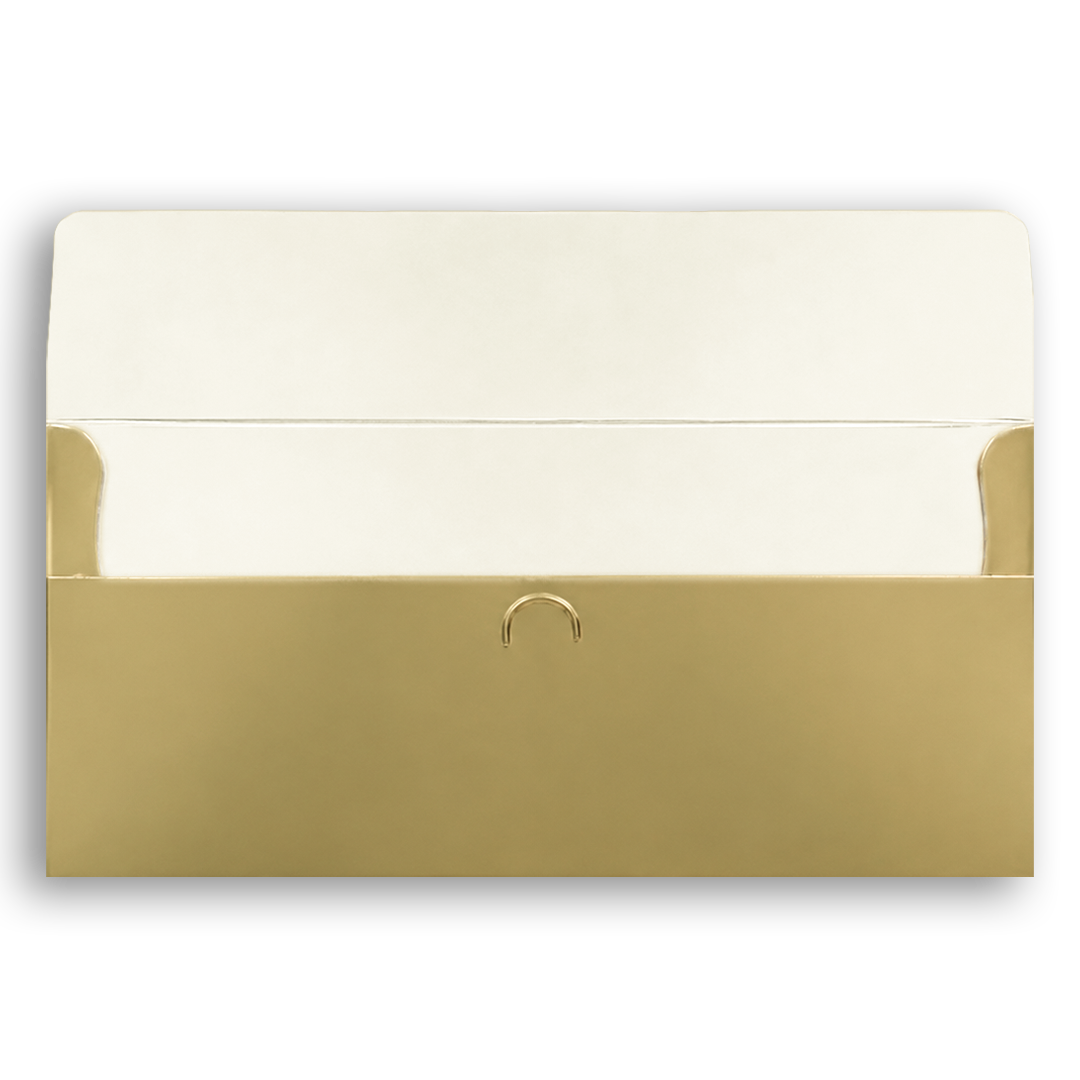 Gold Lotus Cow Money Envelope - KJTSMEG16